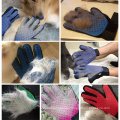 Silikon Deshedding Shedding Bad Cat Dog Haustier Pflegehandschuh für Haustier